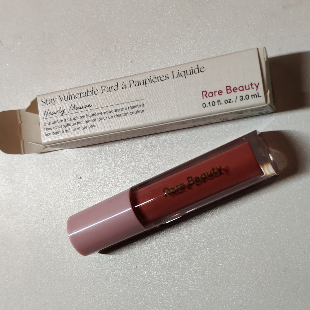 rare beauty nearly mauve eyeshadow